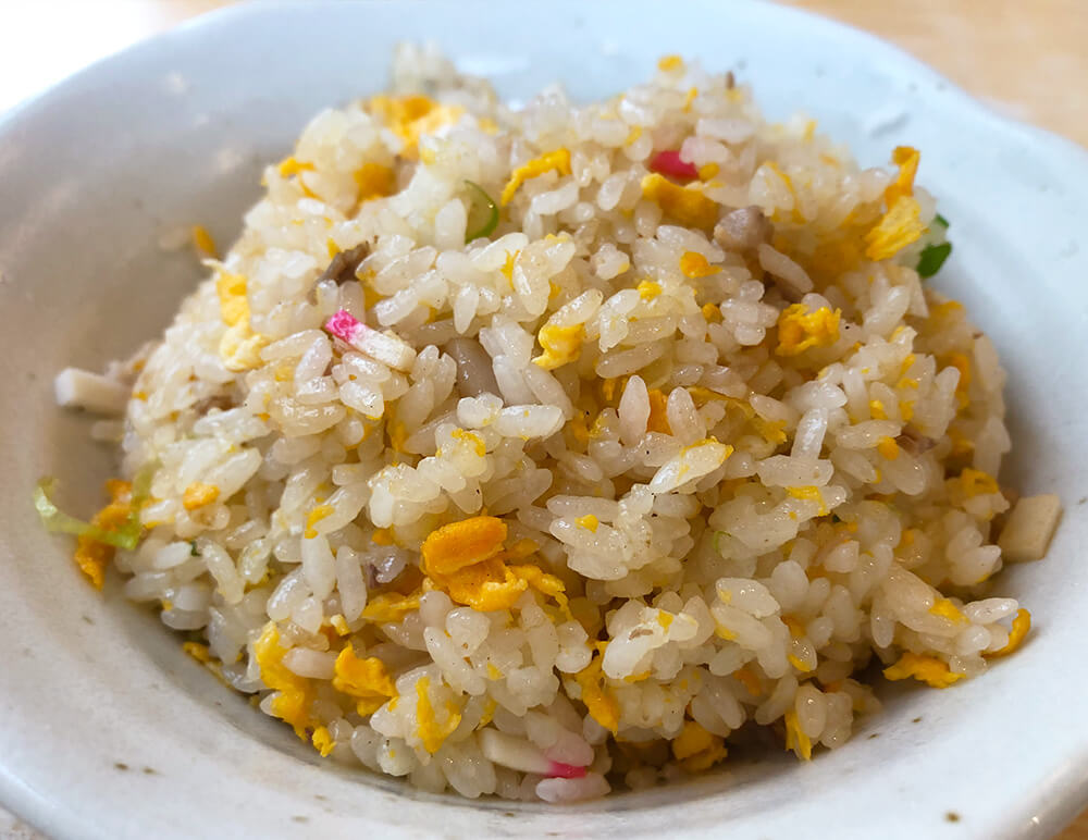 いさご食堂の半チャーハン②