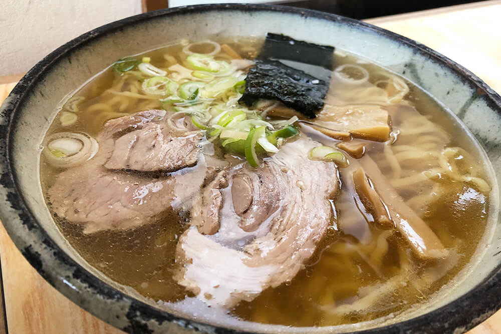 いさご食堂の手揉み中華（太麺）②