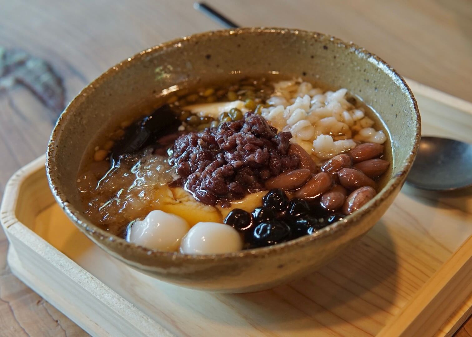 八宝堂の季節の八宝豆花②